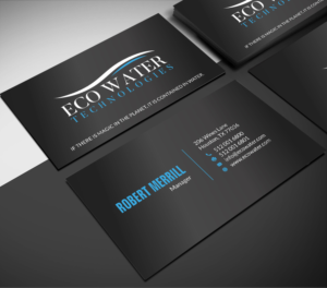Business Card Design by SKYdesign for ECO Water Technologies, Corp | Design: #18662664