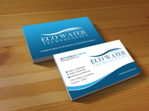 Business Card Design by Creations Box 2015 for ECO Water Technologies, Corp | Design: #18665376