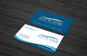 Business Card Design by Creations Box 2015 for ECO Water Technologies, Corp | Design: #18665405