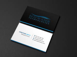 Business Card Design by Creations Box 2015 for ECO Water Technologies, Corp | Design: #18665410