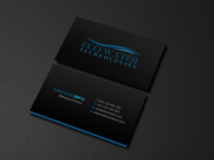 Business Card Design by Creations Box 2015 for ECO Water Technologies, Corp | Design: #18665412