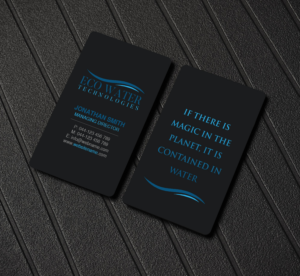 Business Card Design by Creations Box 2015 for ECO Water Technologies, Corp | Design: #18665522