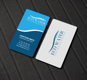 Business Card Design by Creations Box 2015 for ECO Water Technologies, Corp | Design: #18665524