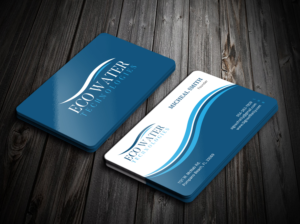 Business Card Design by Tripti Ranjan Gain for ECO Water Technologies, Corp | Design: #18660314