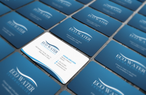 Business Card Design by logodentity for ECO Water Technologies, Corp | Design: #18658161