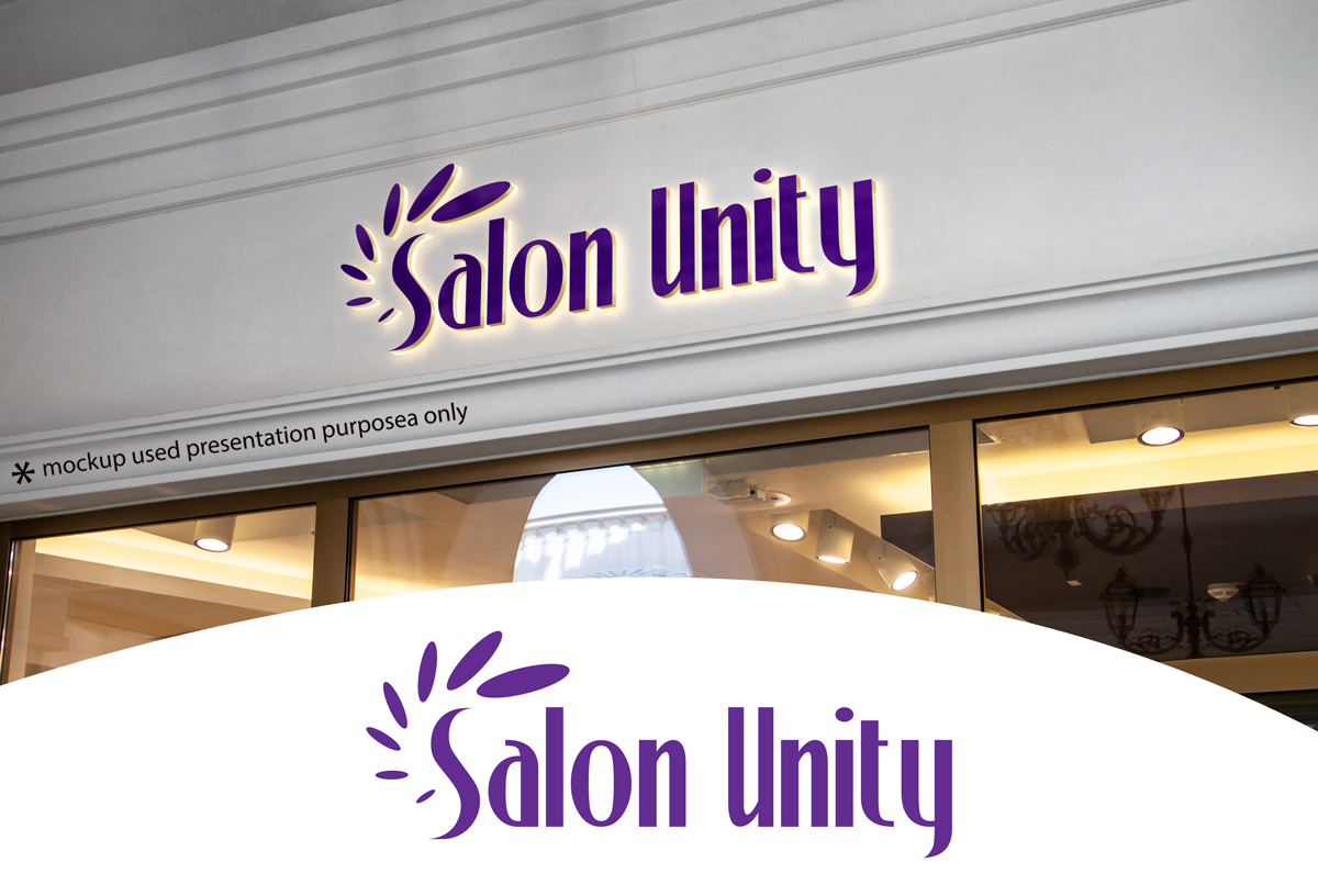 Logo Design by Juli creation for Salon Unity | Design #18675087