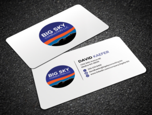 Business Card Design by Sandaruwan for Big Sky Consulting LLC | Design #18667427