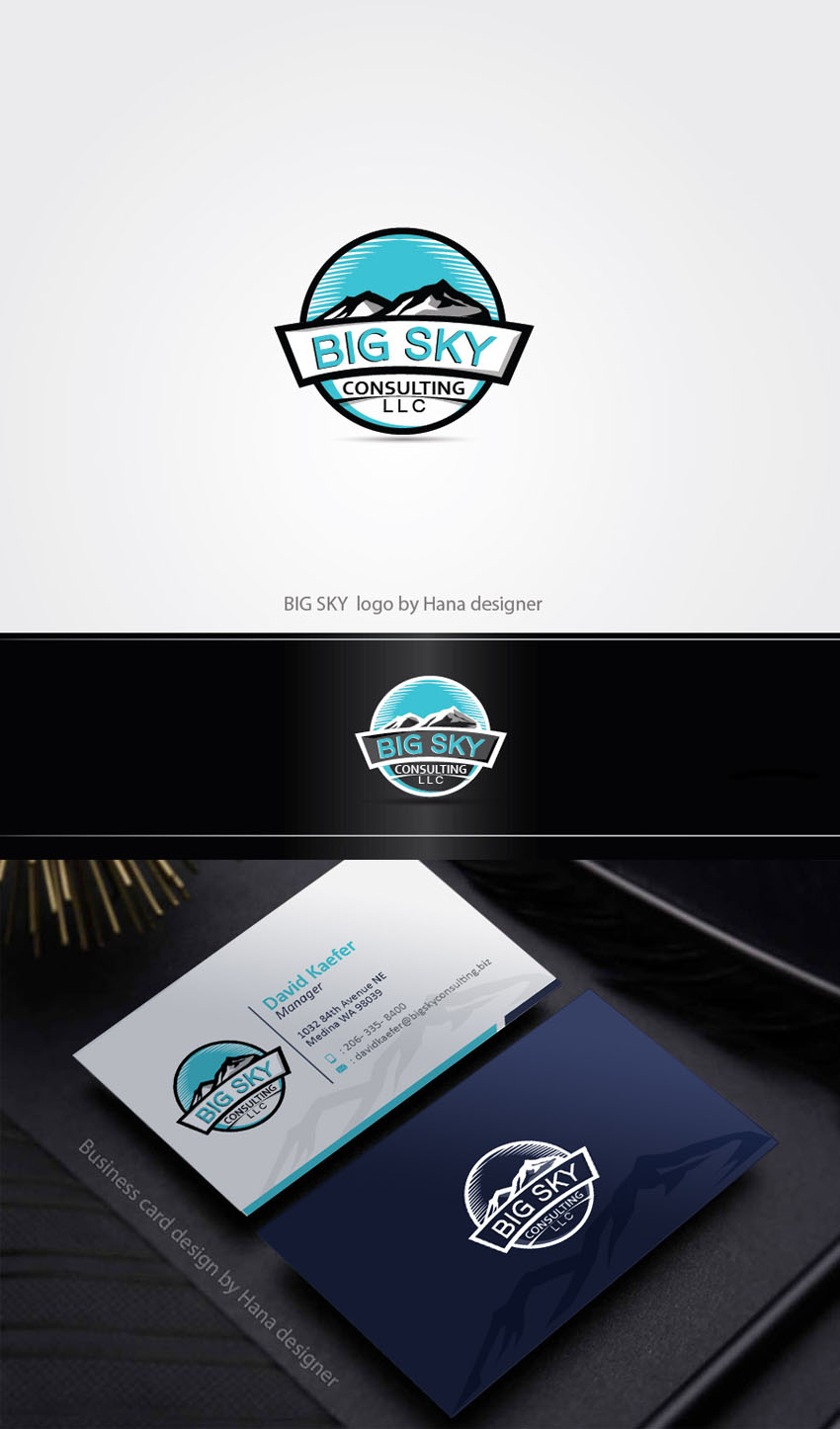 Visitenkarten-Design von Hana für Big Sky Consulting LLC | Design #18657657