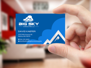 Diseño de Tarjeta de Presentación por Creations Box 2015 para Big Sky Consulting LLC | Diseño: #18665538