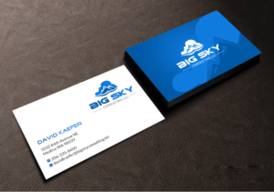 Diseño de Tarjeta de Presentación por Creations Box 2015 para Big Sky Consulting LLC | Diseño: #18665550