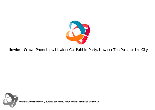 Design de Logo par boomboom pour Howler Crowd Promotions | Design #2841389