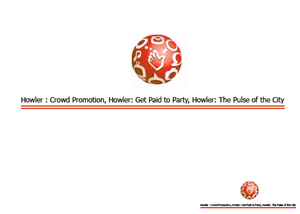 Logo Design by boomboom for Howler Crowd Promotions | Design: #2841405