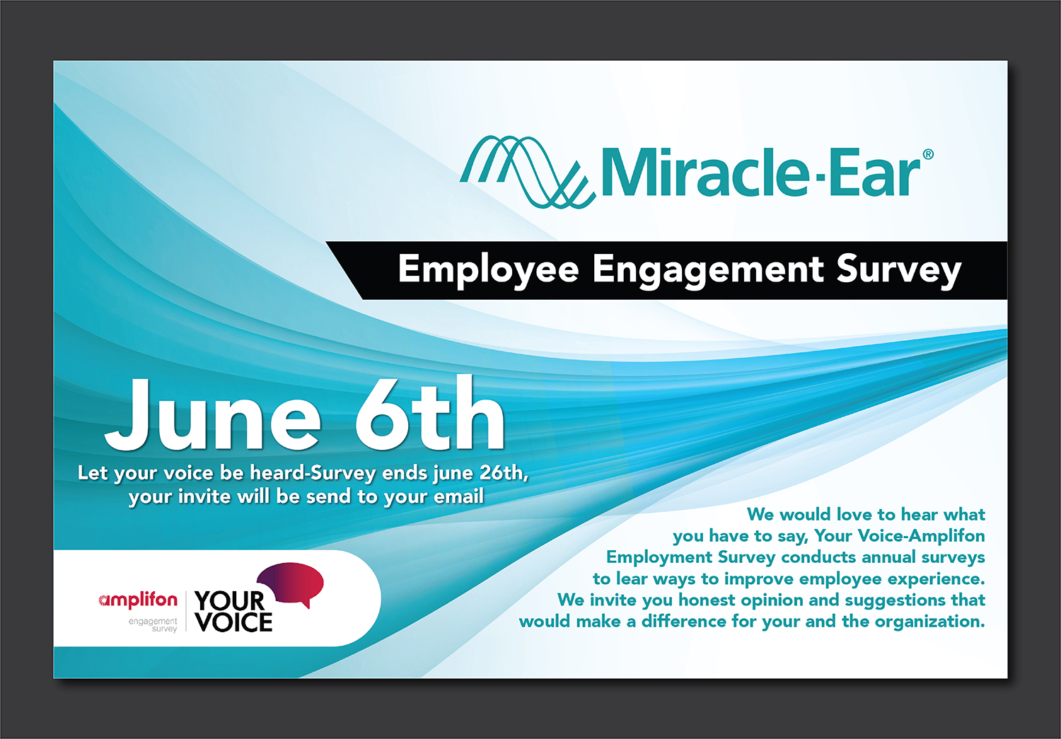 Flyer Design by Deziners Zone for Amplifon USA | Design #18689751