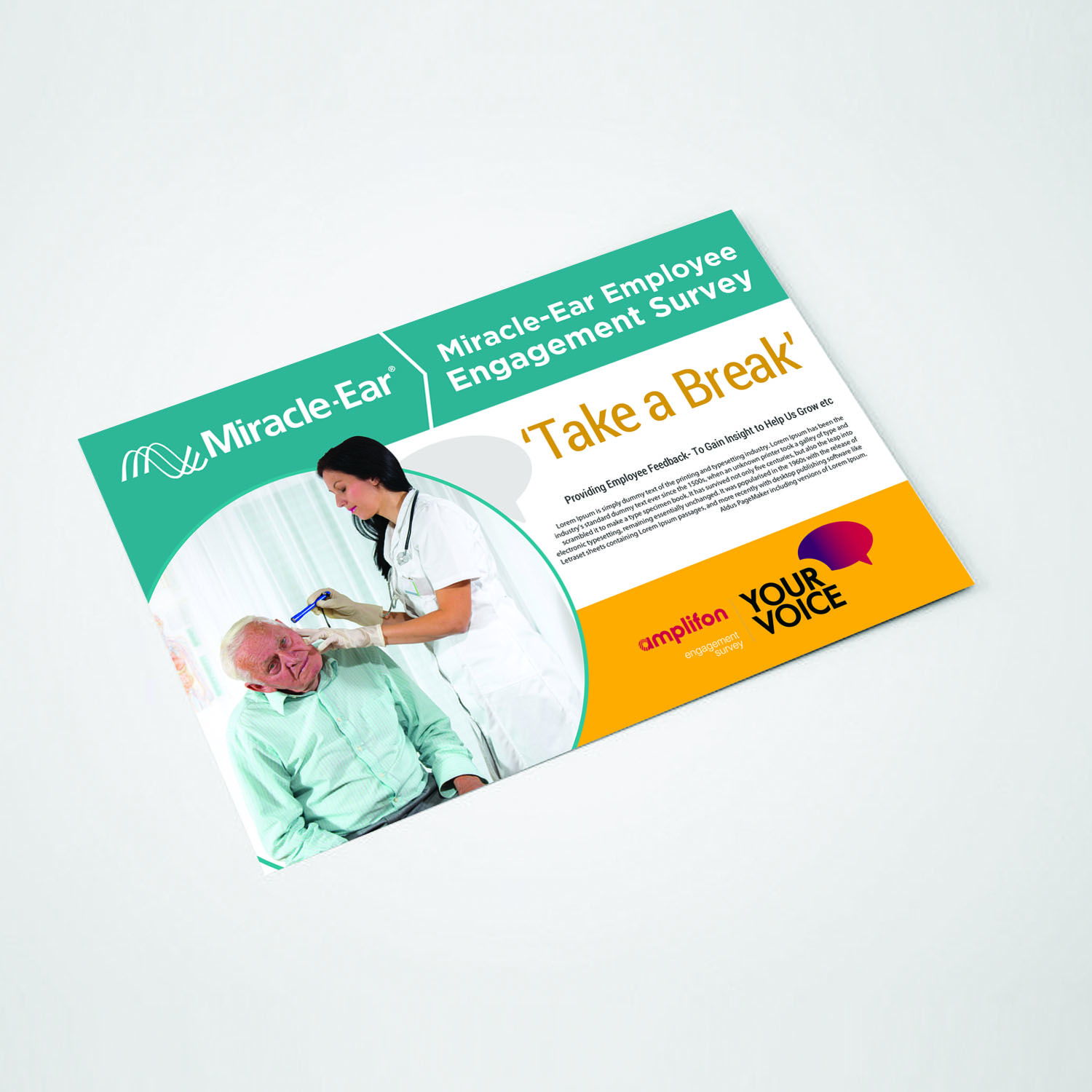 Flyer Design by creative.bugs for Amplifon USA | Design #18663977