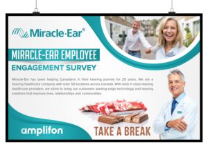 Employee engagement survey desk drop ( Miracle-Ear, Canada) | Flyer-Design von SAI DESIGNS
