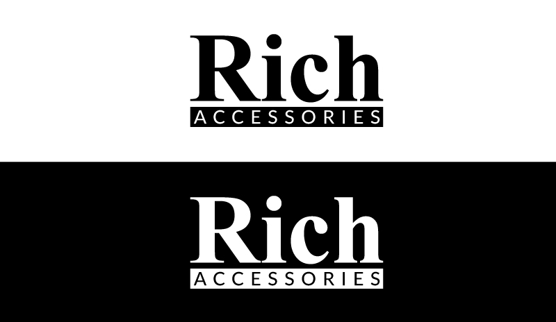 Logo Design by ilovedesign1 for Rich Accessories | Design #18659023