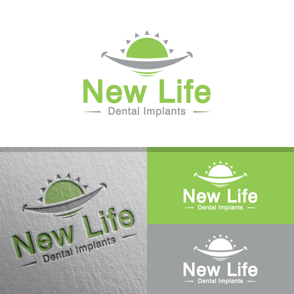 Logo Design by brunondr for New Life Dental Implants | Design #18684736