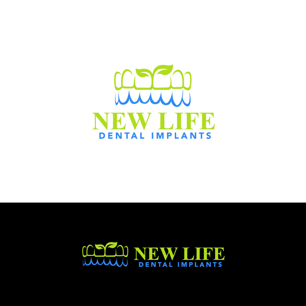 Logo Design by PsyPen for New Life Dental Implants | Design #18659649