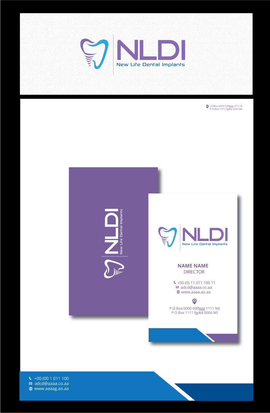 Logo Design by zebronicgraphic for New Life Dental Implants | Design #18677228