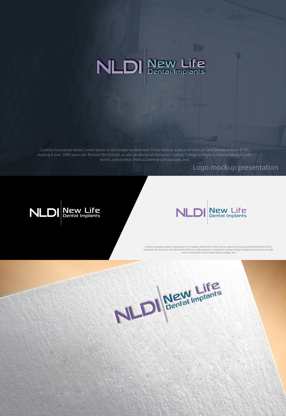 Logo Design by zebronicgraphic for New Life Dental Implants | Design #18677242