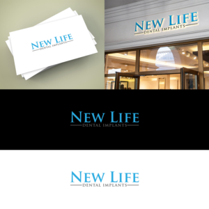 New Life Dental Implants | Logo Design by ClearDesign