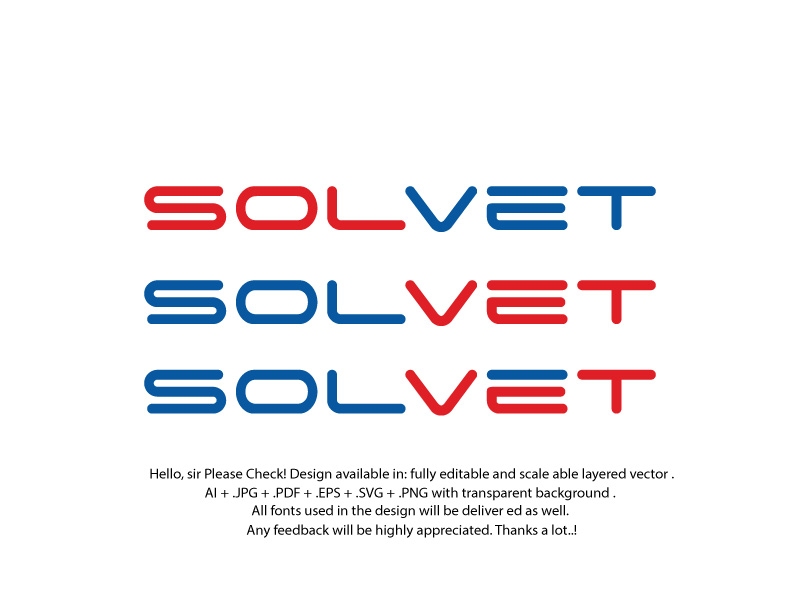 Logo Design by juie design for SolVet Services LLC | Design #18734856