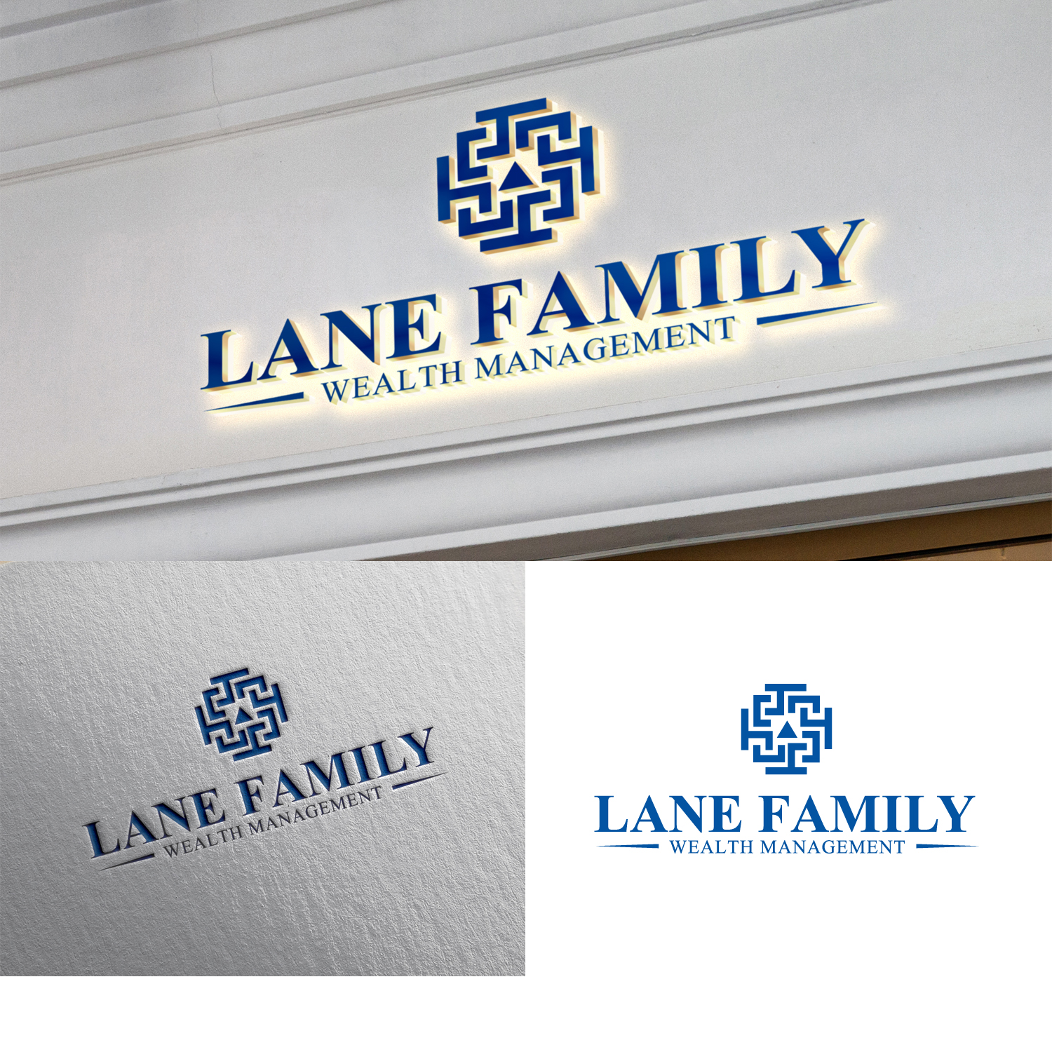 Logo Design by Aqeel Momin for Lane Family Wealth Management | Design #18666292