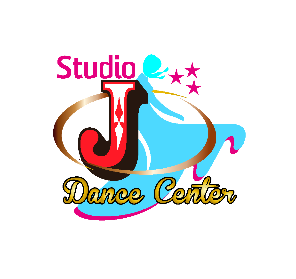 Logo-Design von art  X für Studio J Dance Center | Design #18733349