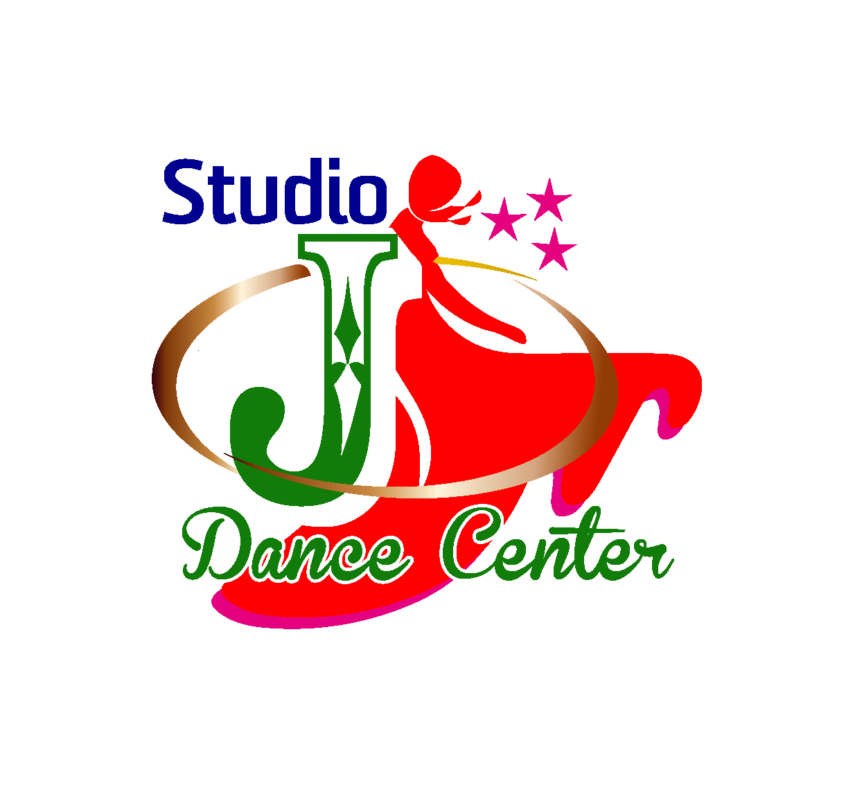 Logo Design by art  X for Studio J Dance Center | Design #18733395