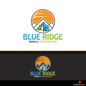Blue Ridge Mobile Acupuncture | Logo Design by Graphic Bricks