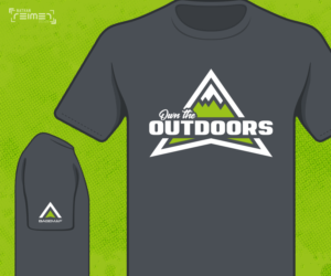Mapping App Company needs T-Shirt Designs for outfoors people | T-Shirt-Design von nreimer