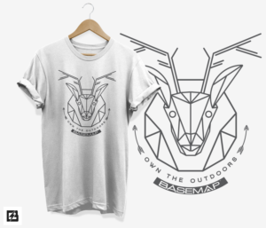 Mapping App Company needs T-Shirt Designs for outfoors people | T-Shirt-Design von Barney Stinson