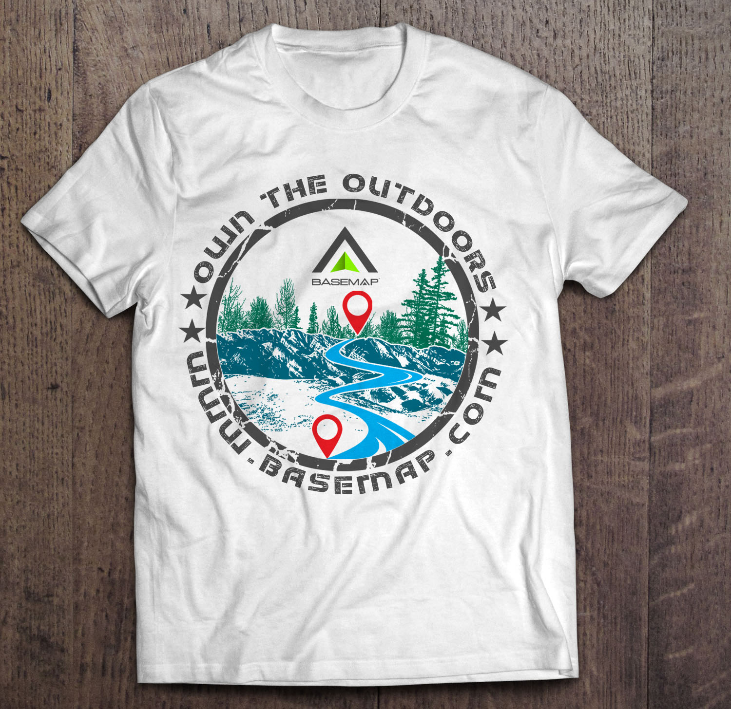 Design de T-shirt par creative gravity pour BaseMap | Design #18754768