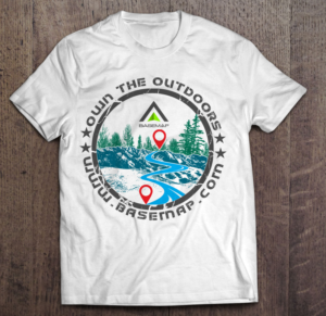Mapping App Company needs T-Shirt Designs for outfoors people | T-Shirt-Design von creative gravity