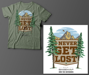 T-Shirt-Design von Erik Devos für BaseMap | Design: #18681599