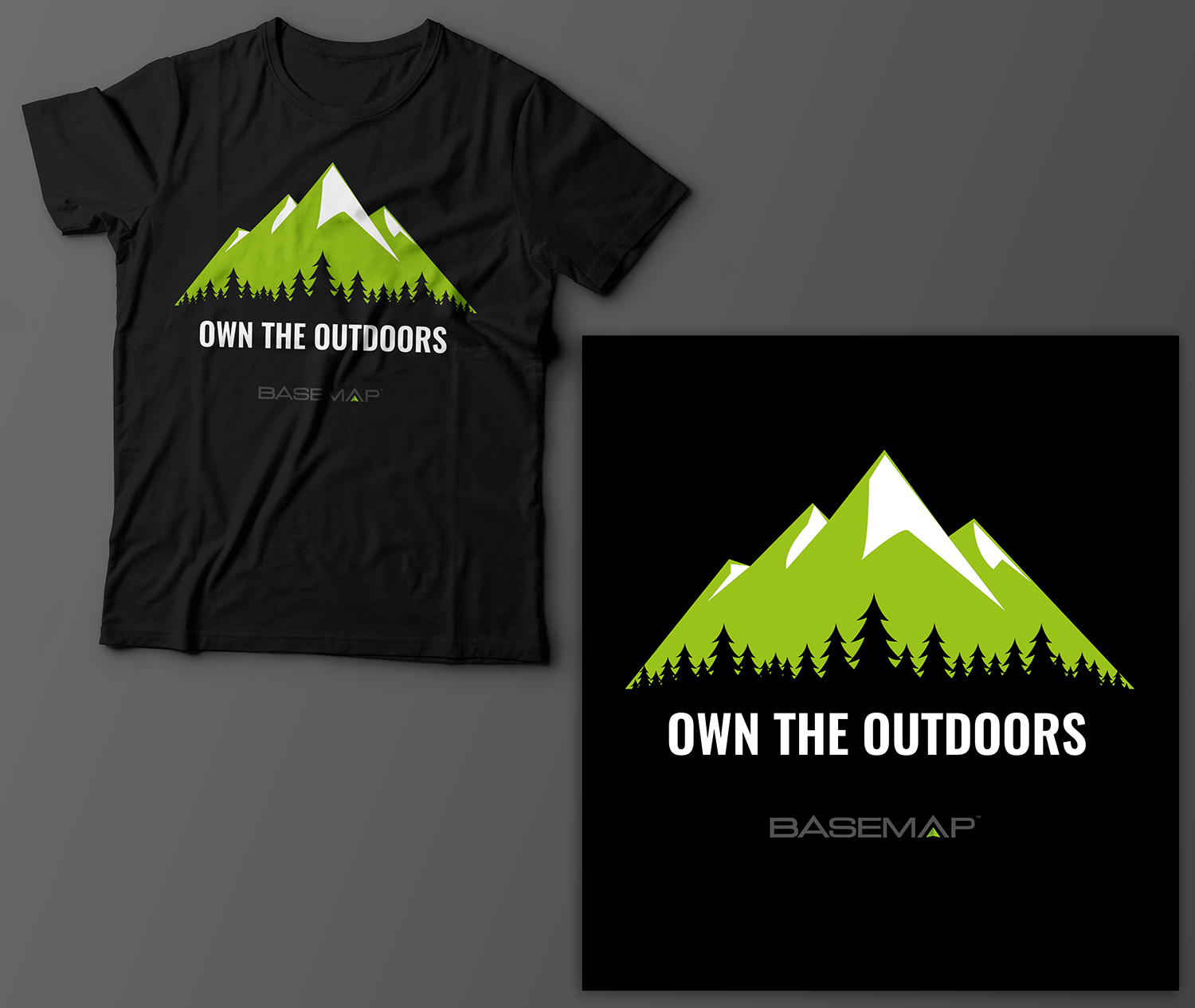 T-shirt Design by Erik Devos for BaseMap | Design #18721357
