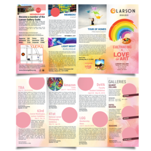 Brochure Design by uk for Larson Gallery | Design: #18663544