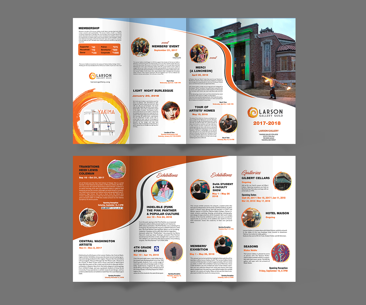 Brochure Design by debdesign for Larson Gallery | Design #18662954