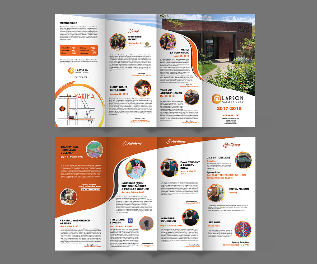 Brochure Design by debdesign for Larson Gallery | Design #18672181