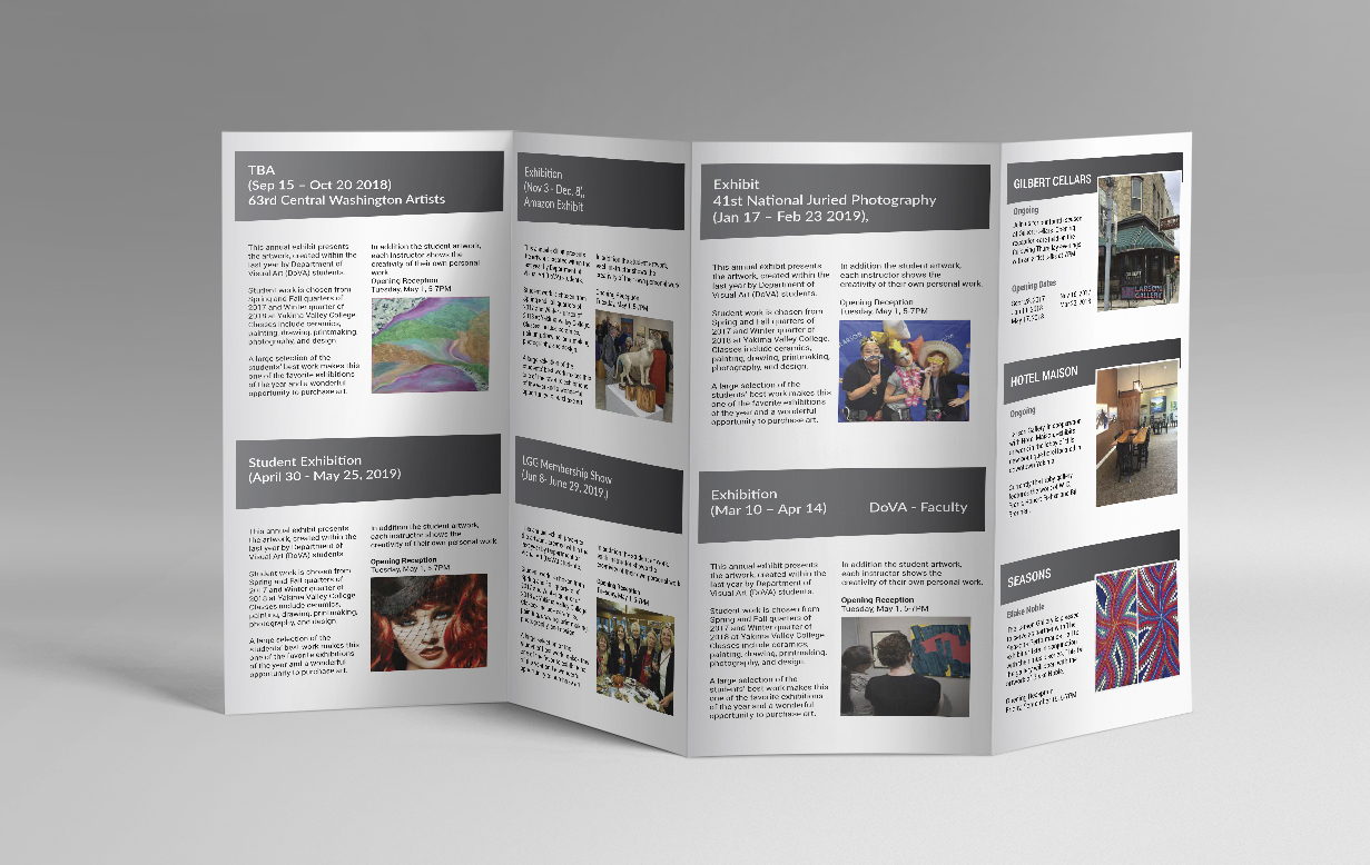 Brochure Design by Deziners Zone for Larson Gallery | Design #18659893