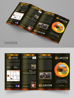 Brochure Design by SAI DESIGNS for Larson Gallery | Design: #18663942