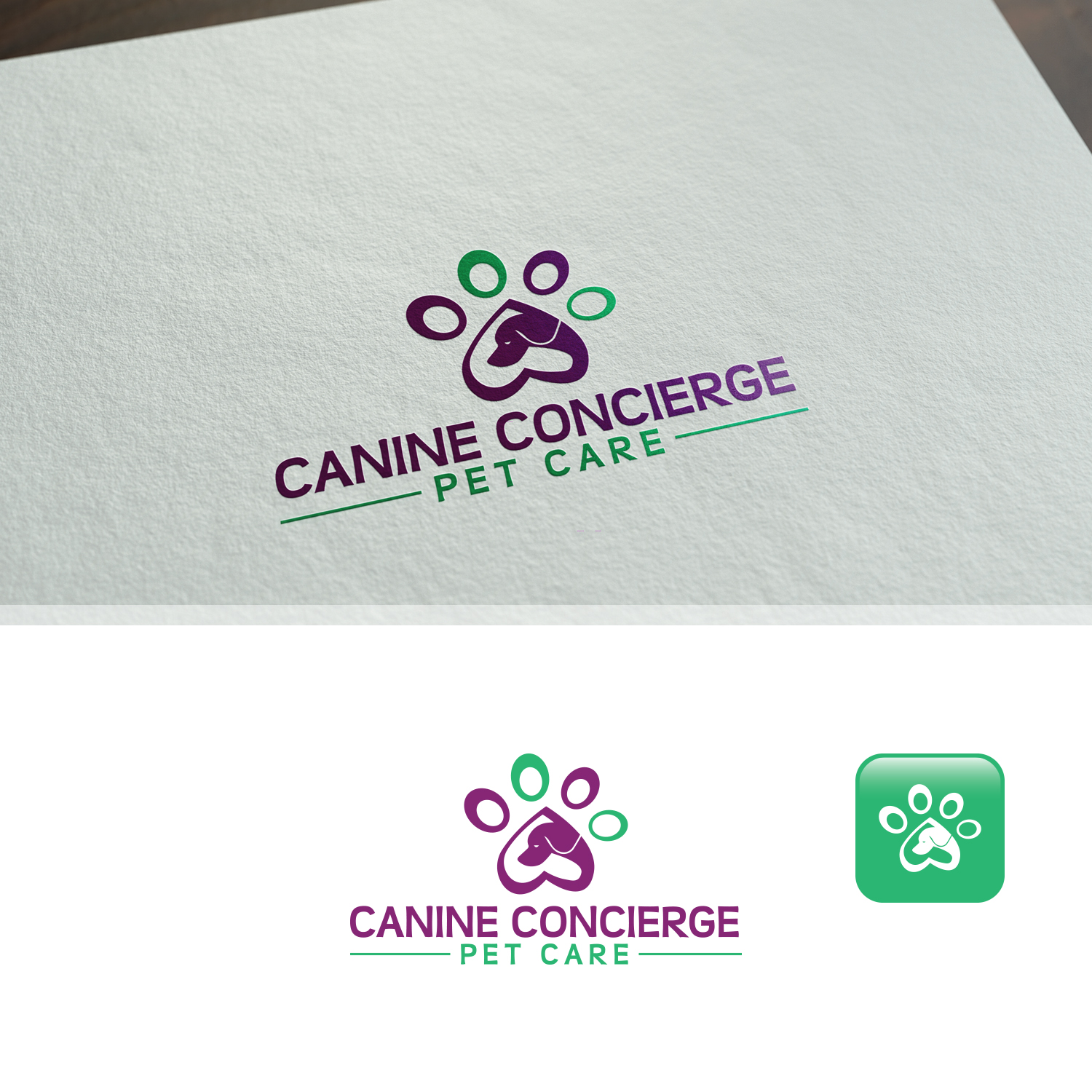 Logo Design by Maxo-Biz for Canine Concierge LLC | Design #18854105