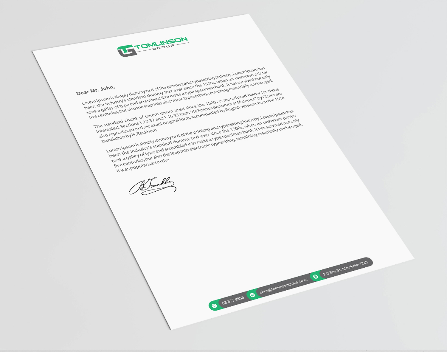 Design En-Tête par Infinitive Technology pour Tomlinson Group | Design #18683970