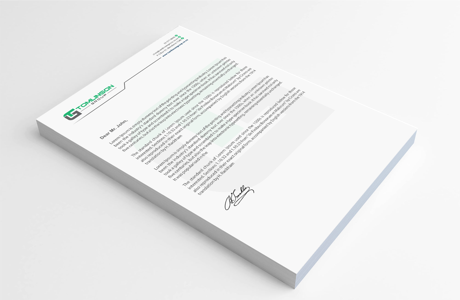 Design En-Tête par Infinitive Technology pour Tomlinson Group | Design #18693120