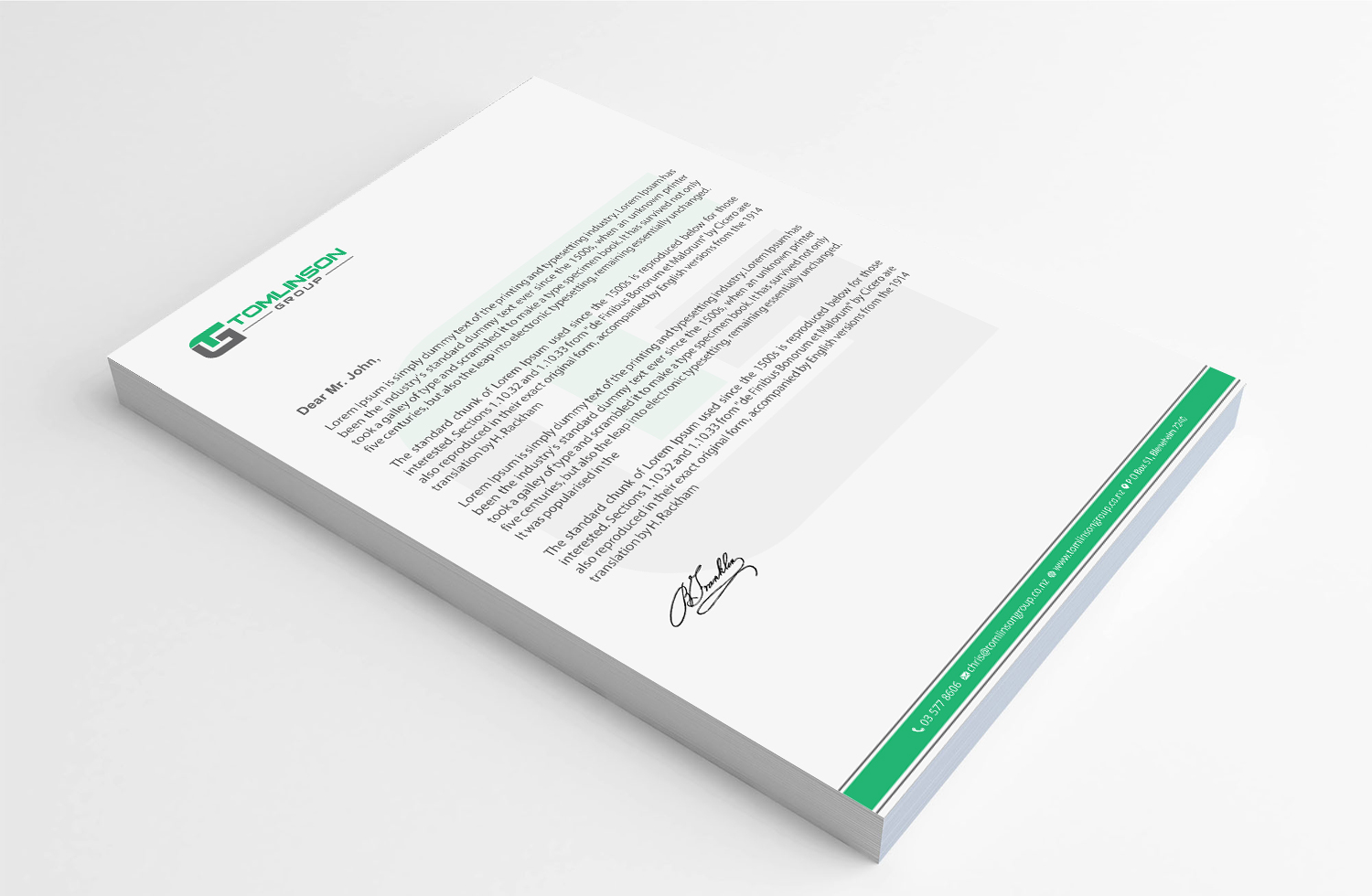 Design En-Tête par Infinitive Technology pour Tomlinson Group | Design #18693126