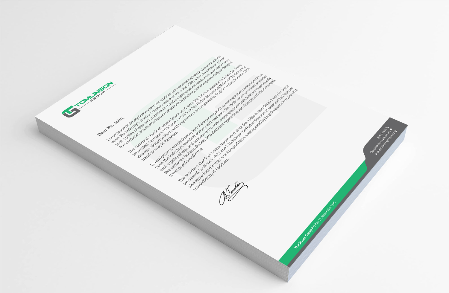 Design En-Tête par Infinitive Technology pour Tomlinson Group | Design #18693127