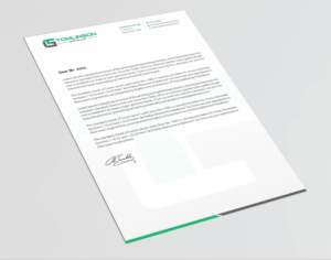 Letterhead Design by Infinitive Technology for Tomlinson Group | Design: #18706195