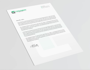 Letterhead Design by Infinitive Technology for Tomlinson Group | Design: #18706249