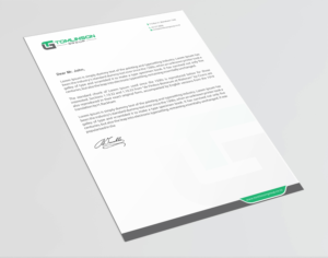 Letterhead Design by Infinitive Technology for Tomlinson Group | Design: #18706329