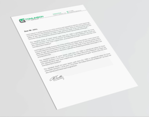 Letterhead Design by Infinitive Technology for Tomlinson Group | Design: #18706483